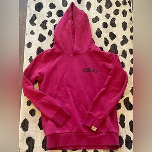 Spiritual Gangster Cranberry Color, Like-New Hoodie